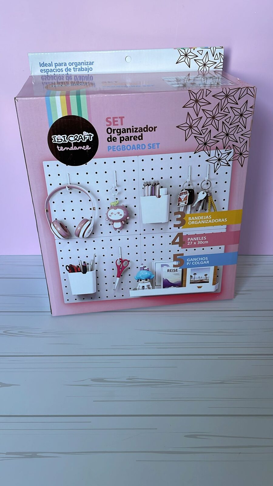 Set Organizador de pared Ibi Craft.