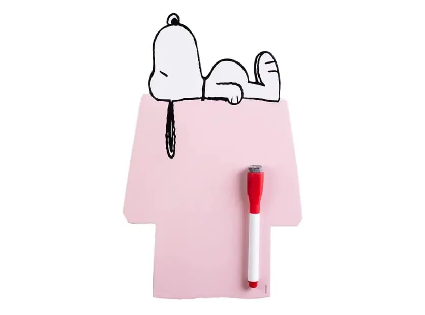 PIZARRA MAGNETICA SNOOPY CON MARCADOR