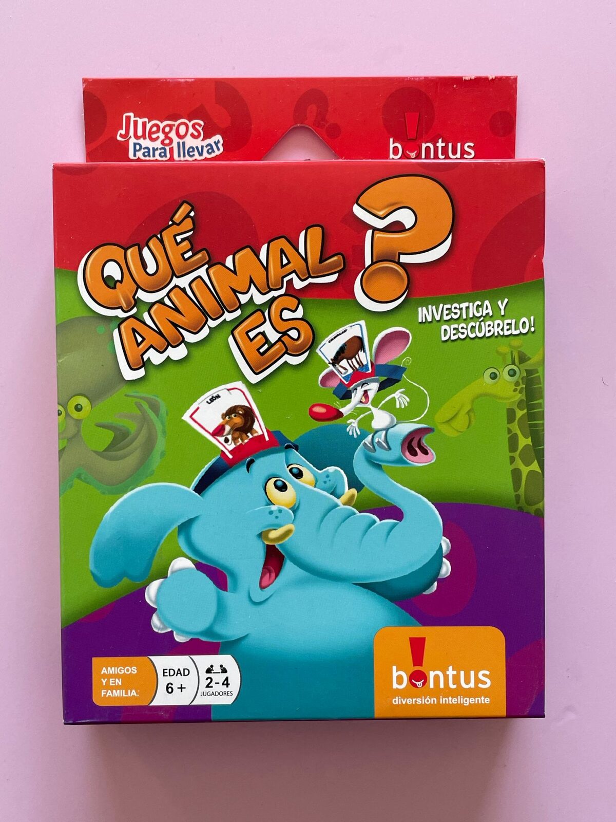 JUEGO DE CAJA ¿ QUE ANIMAL ES?
