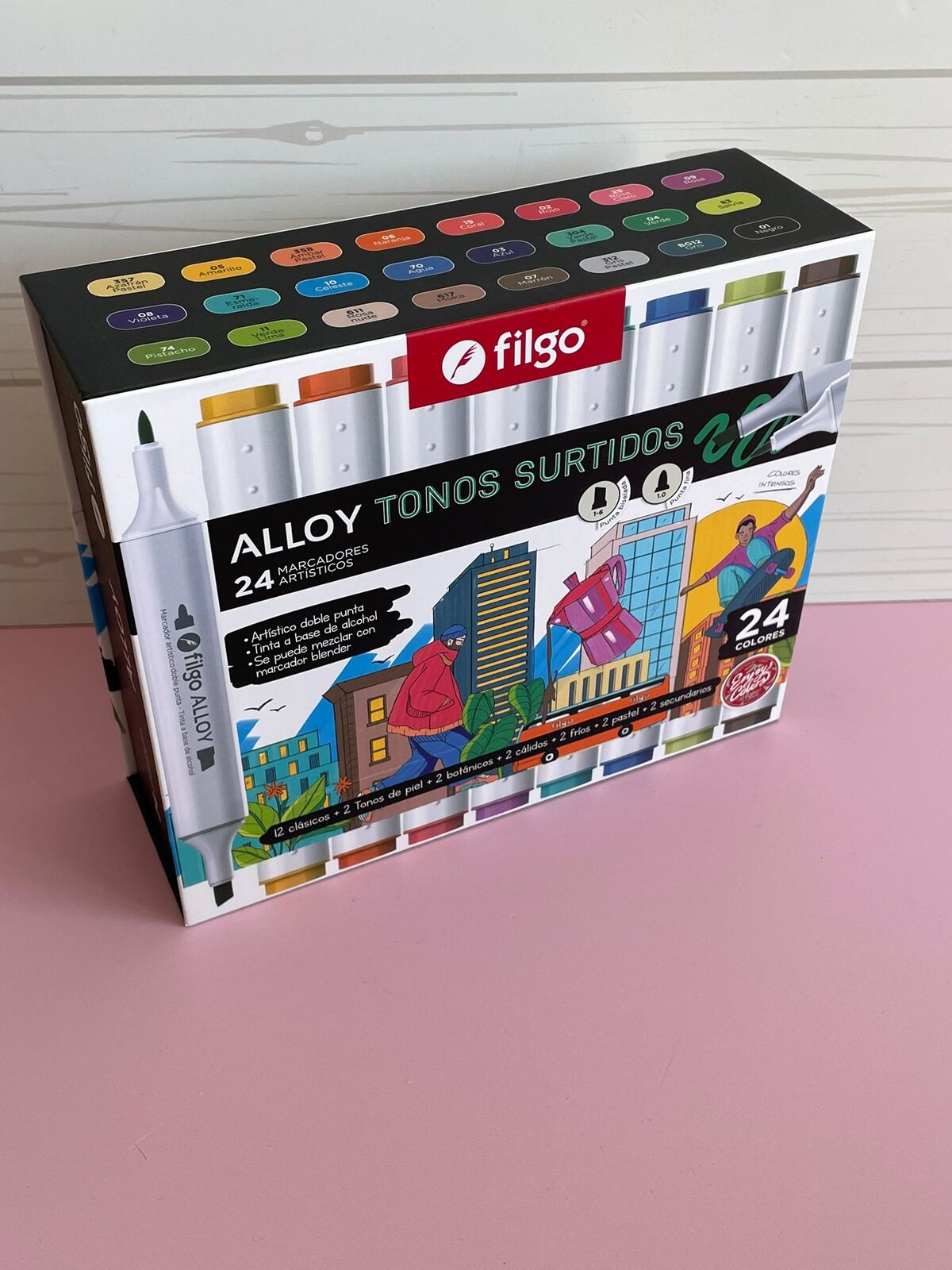 MARCADORES FILGO ALLOY X 24