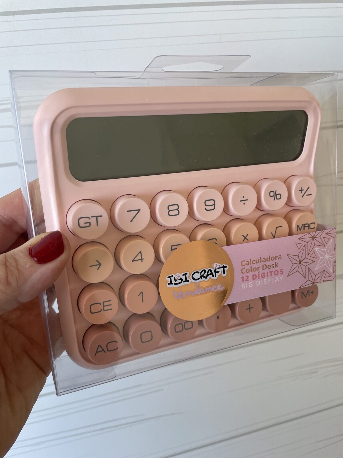 Calculadora PINK IBI CRAFT