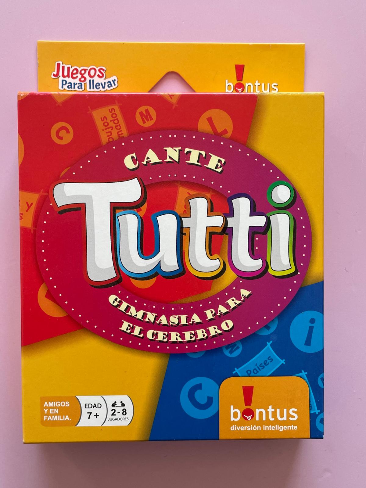 JUEGO DE CAJA TUTTI