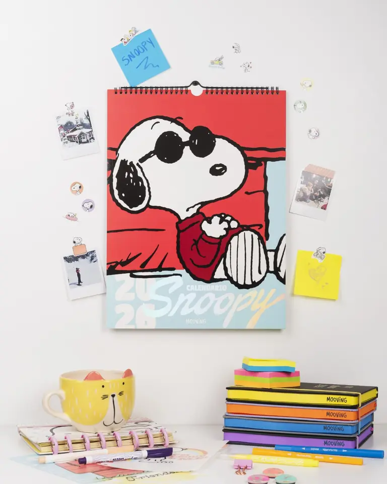 Calendario 2026 SNOOPY.