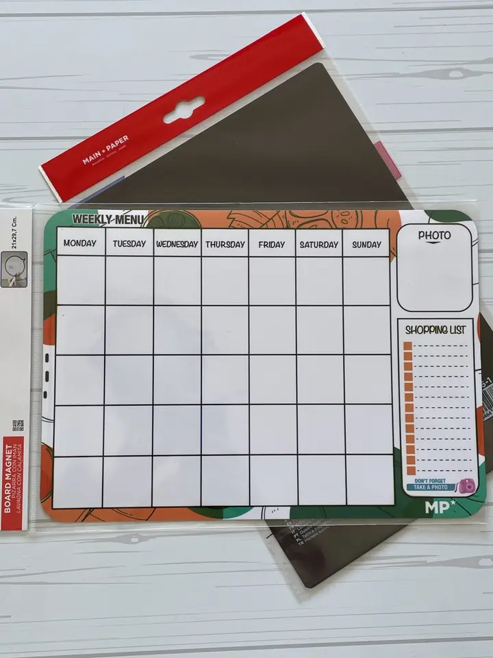 Calendario Organizador Mensual Imantado.