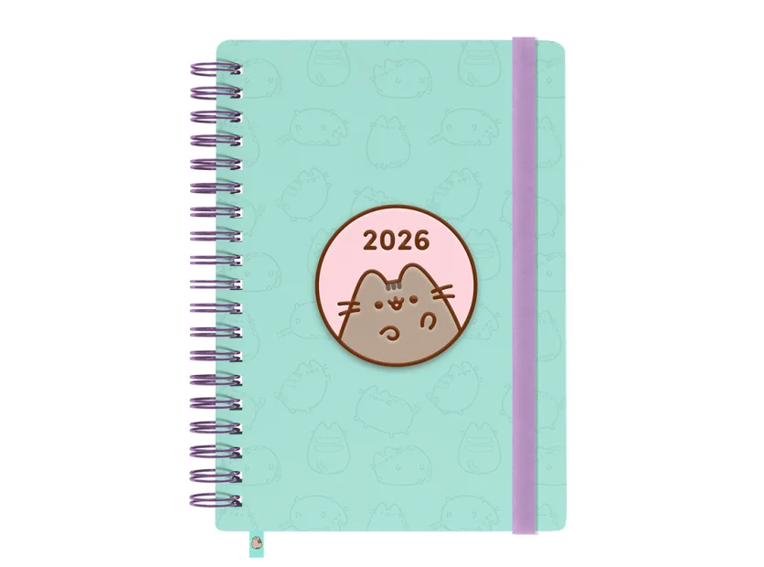 Agenda Mooving Personajes 2026 Pusheen