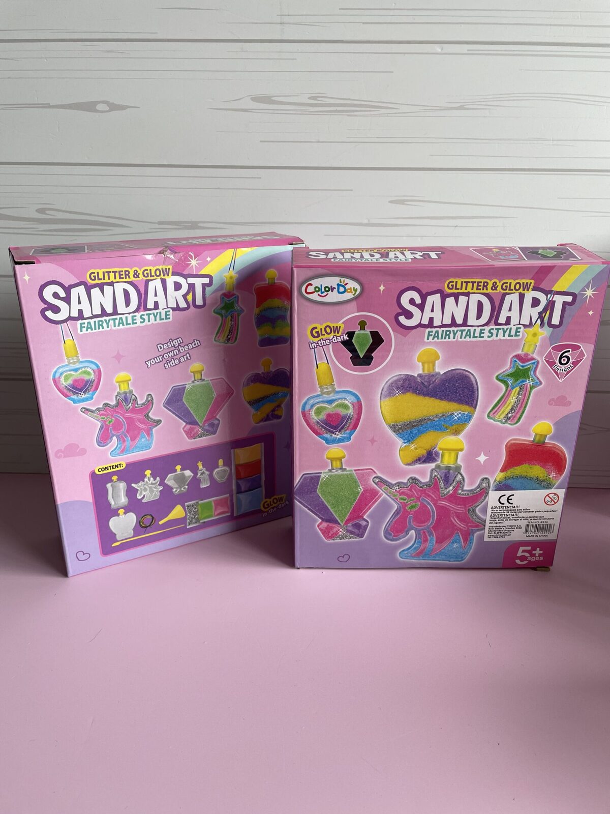 Juego de Caja Arena de Colores.