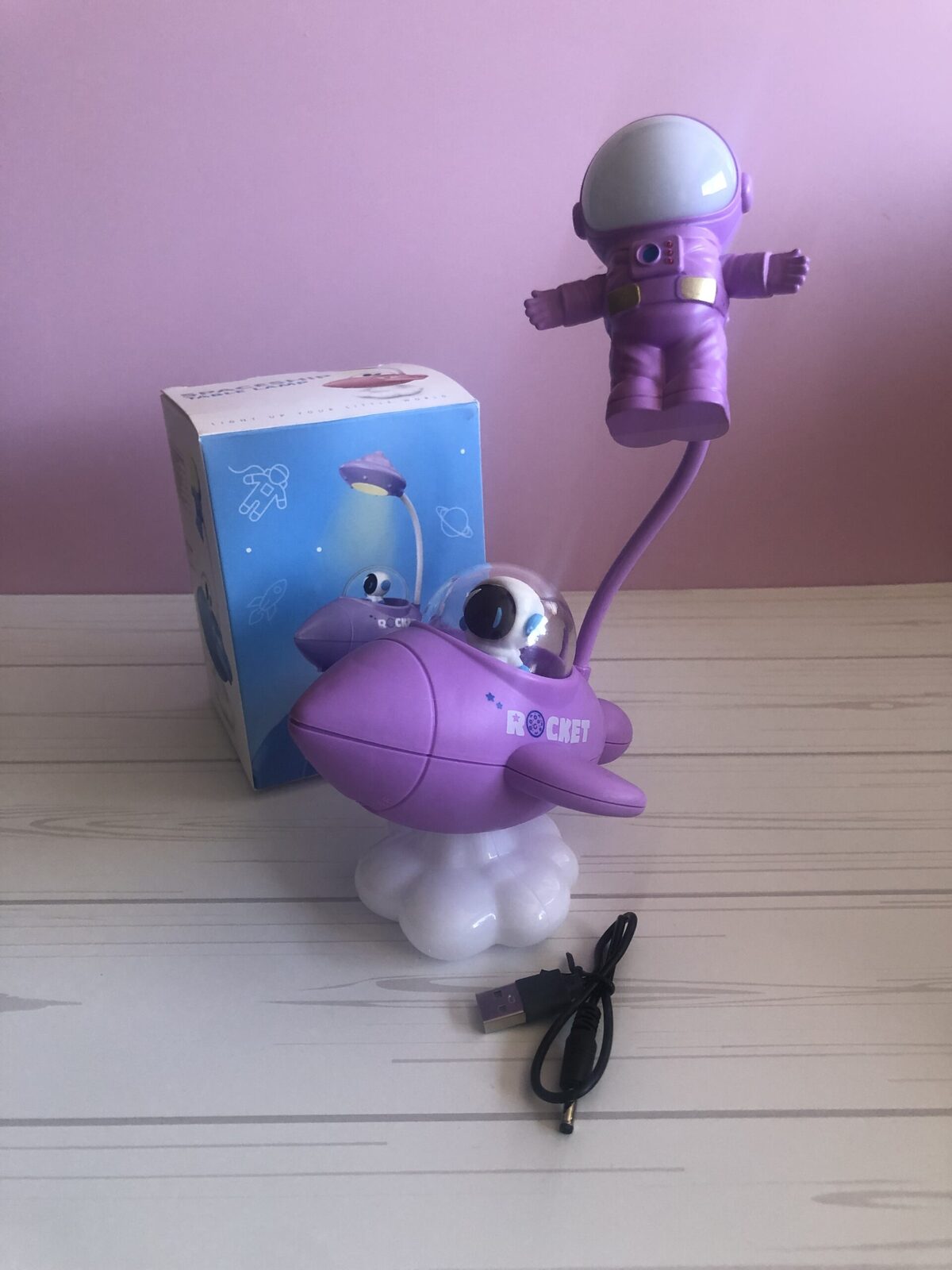Veladora USB Astronauta.