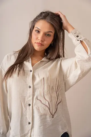 camisa coral
