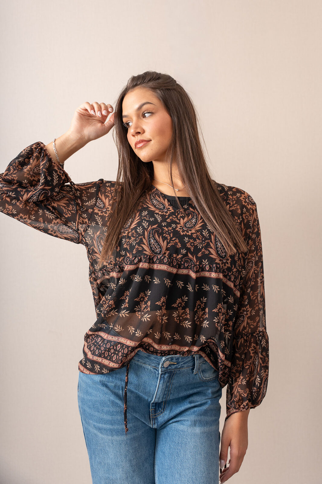 blusa boho