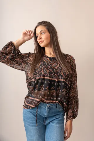 blusa boho