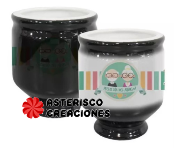 Mate magico de ceramica
