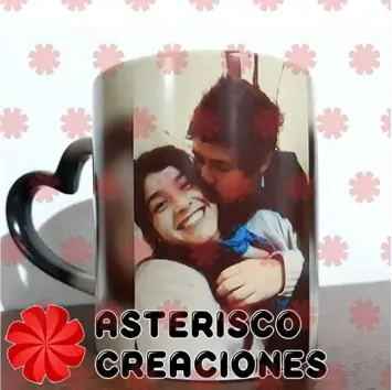Taza magica asa corazon