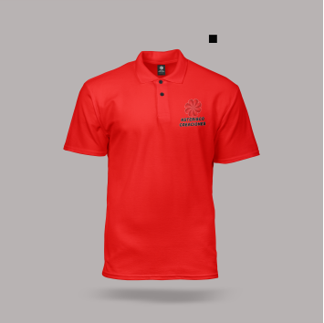 Remera roja PoloDry