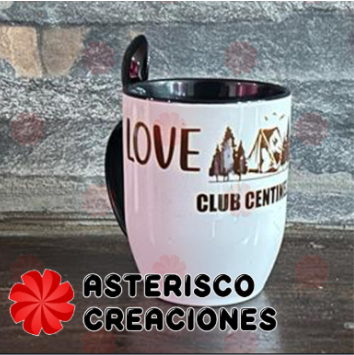 Taza con cuchara