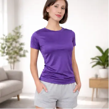 Remera de dama violeta DryCool