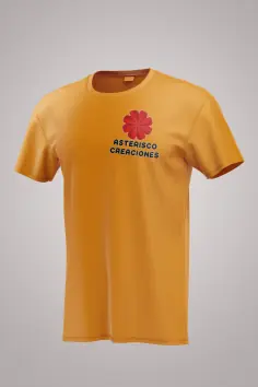 Remera naranja fluo Drycool