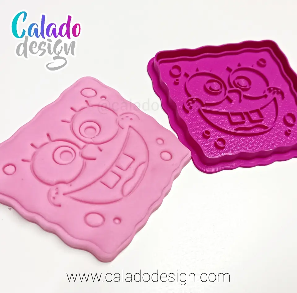 Sello + cortante Bob esponja
