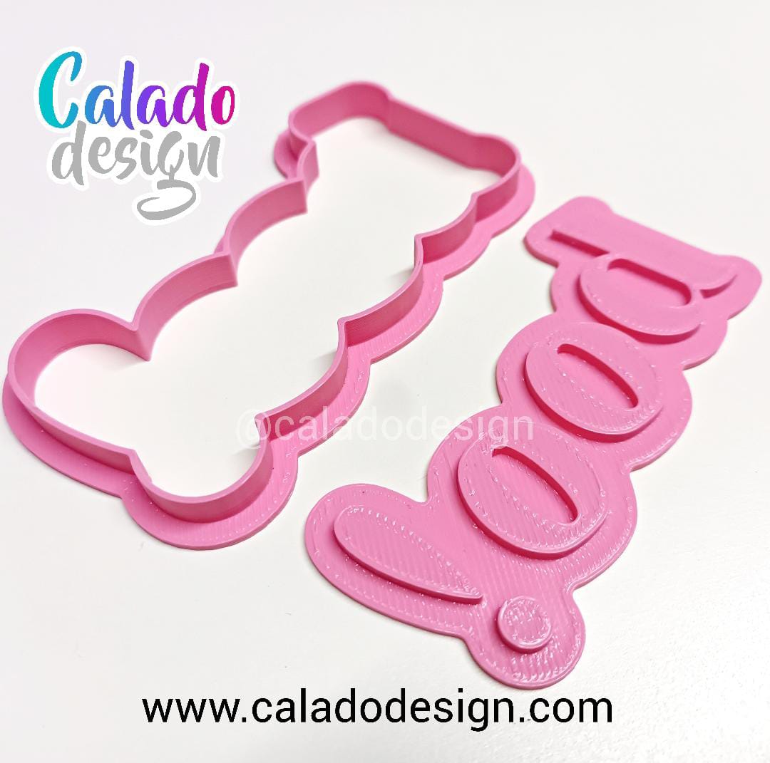 boo! 10 cm para halloween
