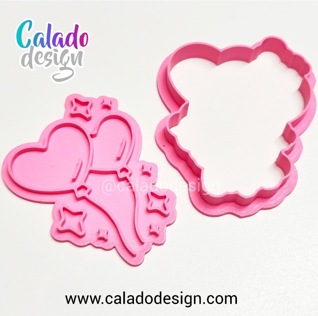 globos corazon  8cm