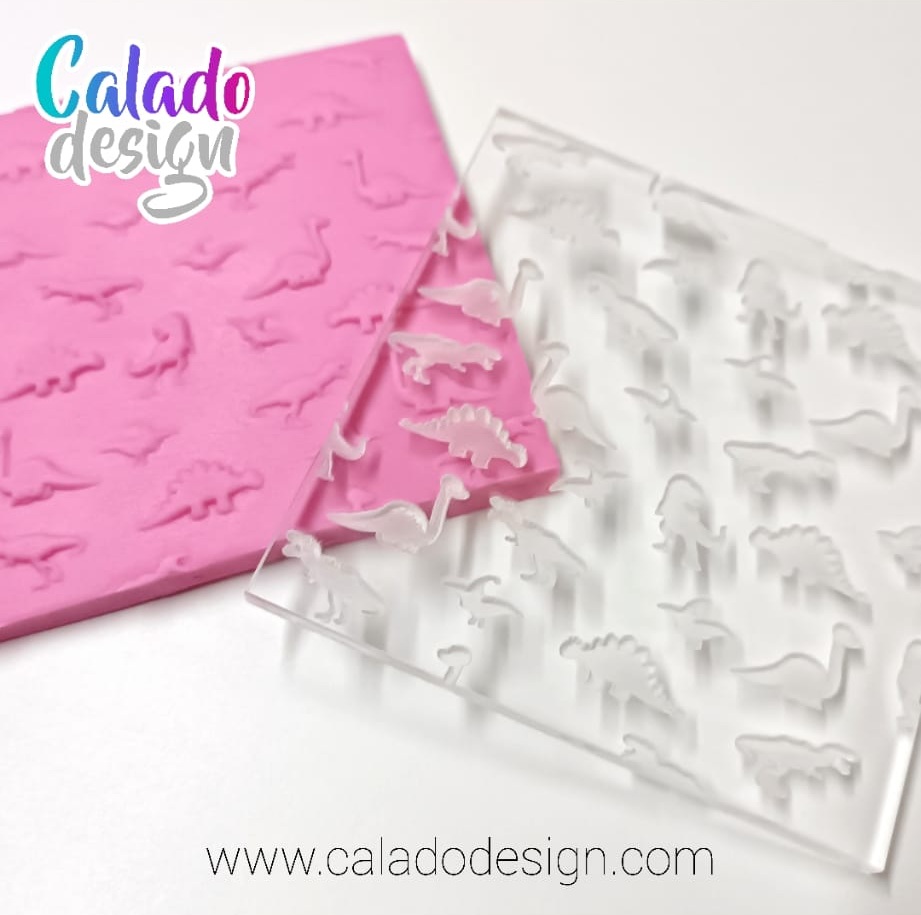 dinos -sello 10x10 cm