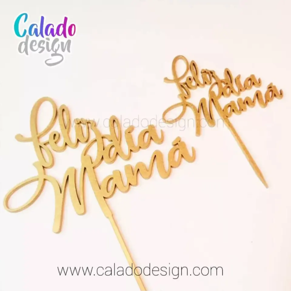 Topper Feliz día mamá