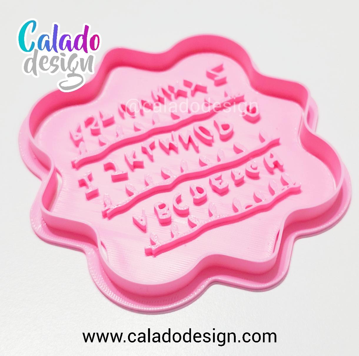 Alfabeto de stranger things 10 cm
