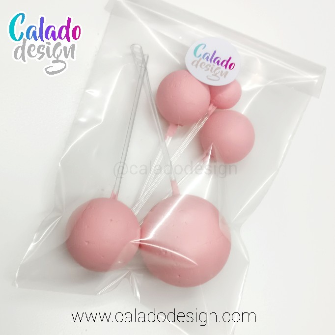 Pack x 5 unid Esferas lisas