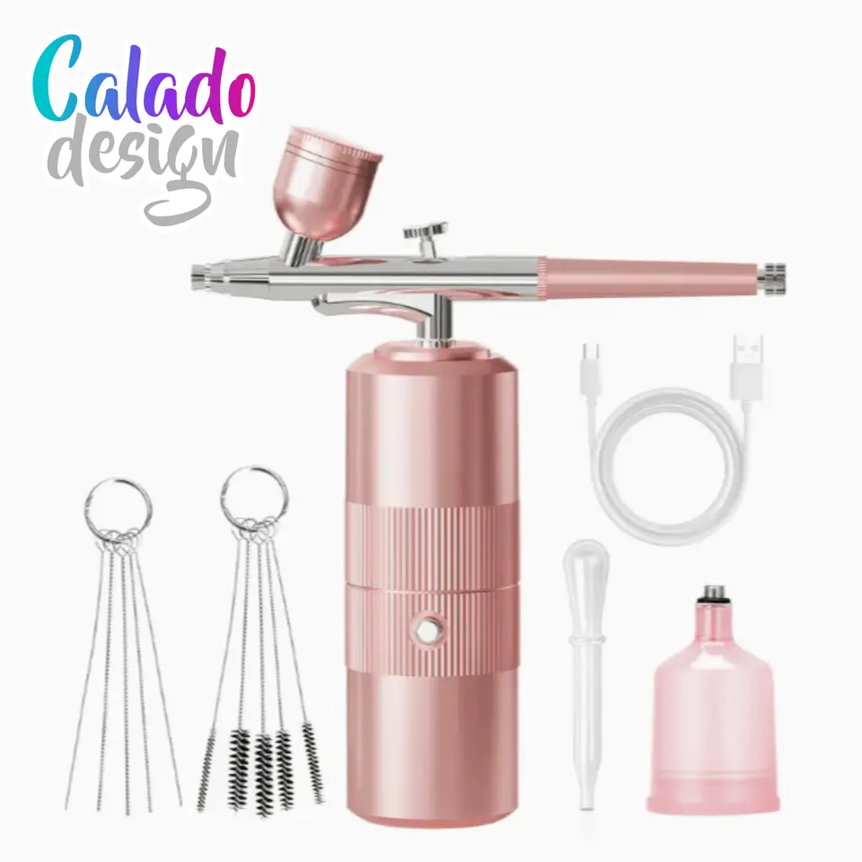 Aerógrafo Portátil Profesional Uñas Maquillaje Repostería