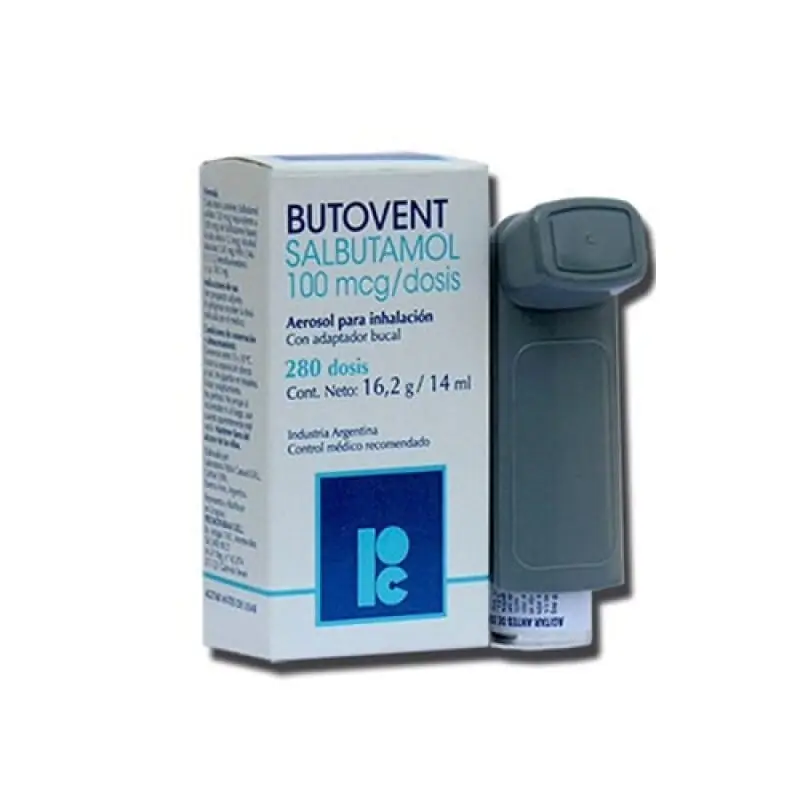 Butovent - salbutamol 100mcg - 280 dosis
