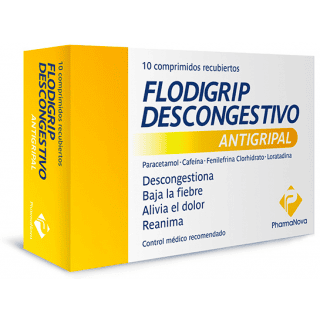 Flodigrip descongestivo x10 comprimidos