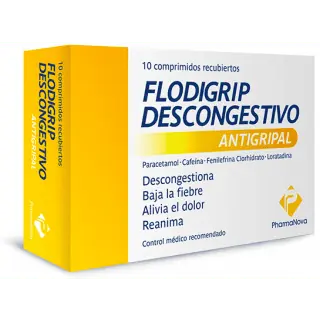 Flodigrip descongestivo x10 comprimidos