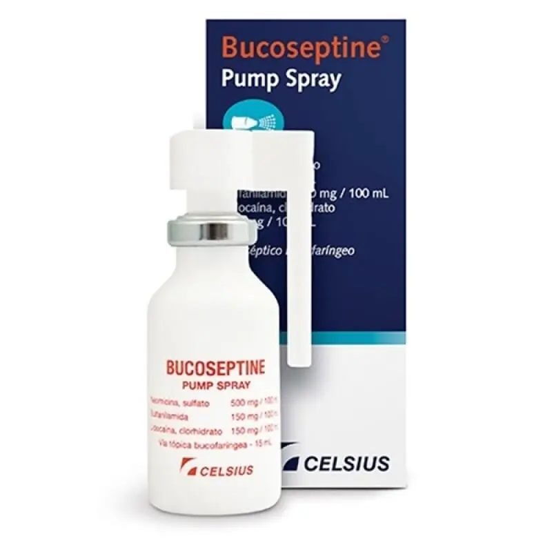 Bucoseptine pump spray