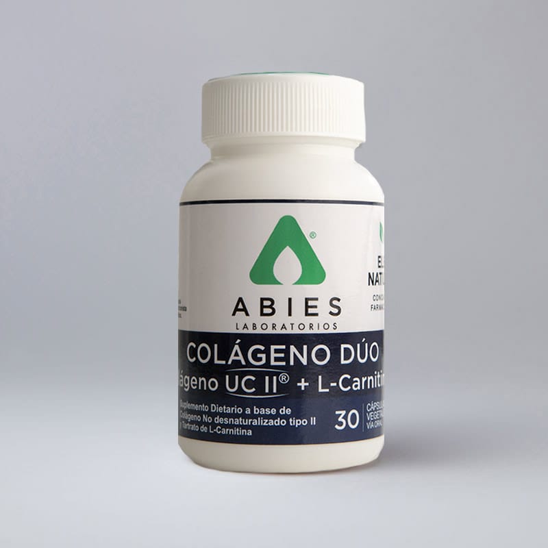 Colageno duo abies. Colageno tipo II + L-carnitina x30 capsulas