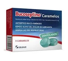 Bucoseptine caramelos 9 unidades