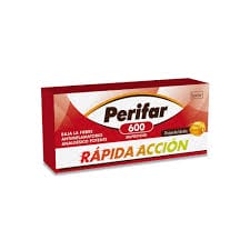 Perifar 600 capsula blanda x10