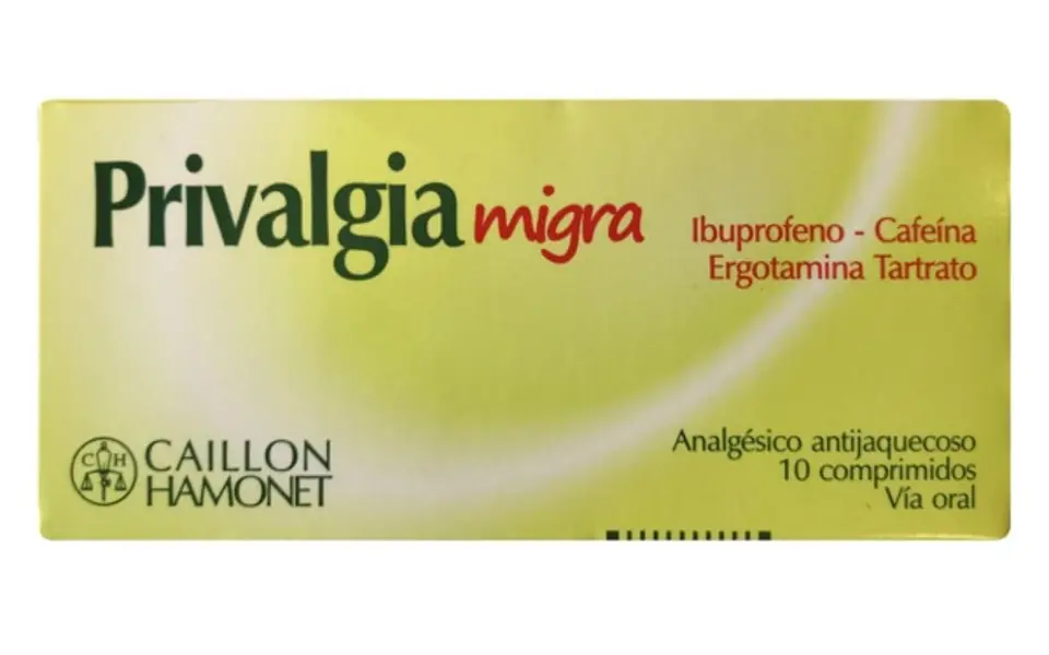 Privalgia migra x 10 comprimidos