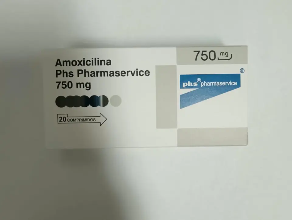 Amoxicilina 750 mg x 20 comp. Pharmaservice