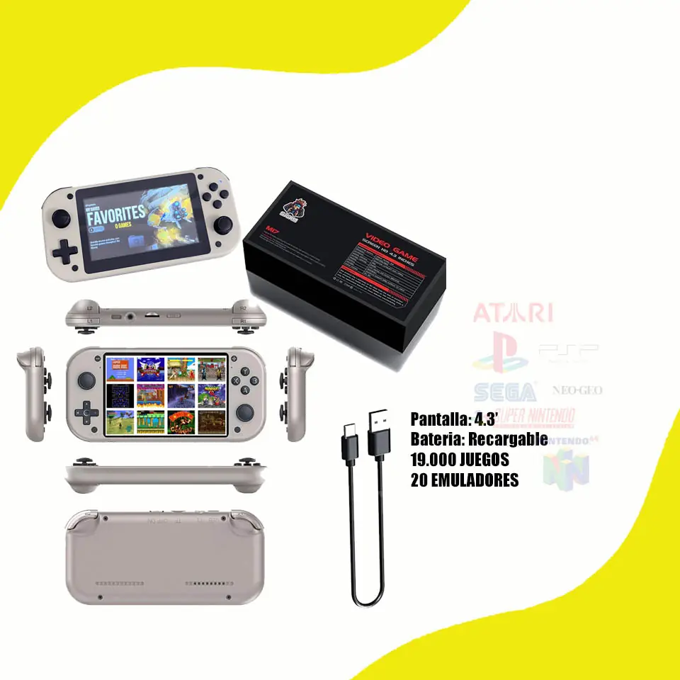 Consola Retro RBX Pocket