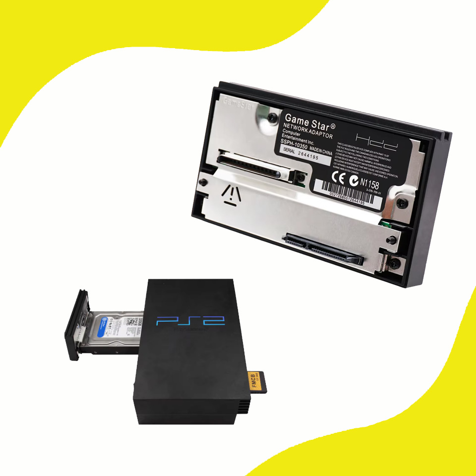 Adaptador Disco Duro para PS2 FAT