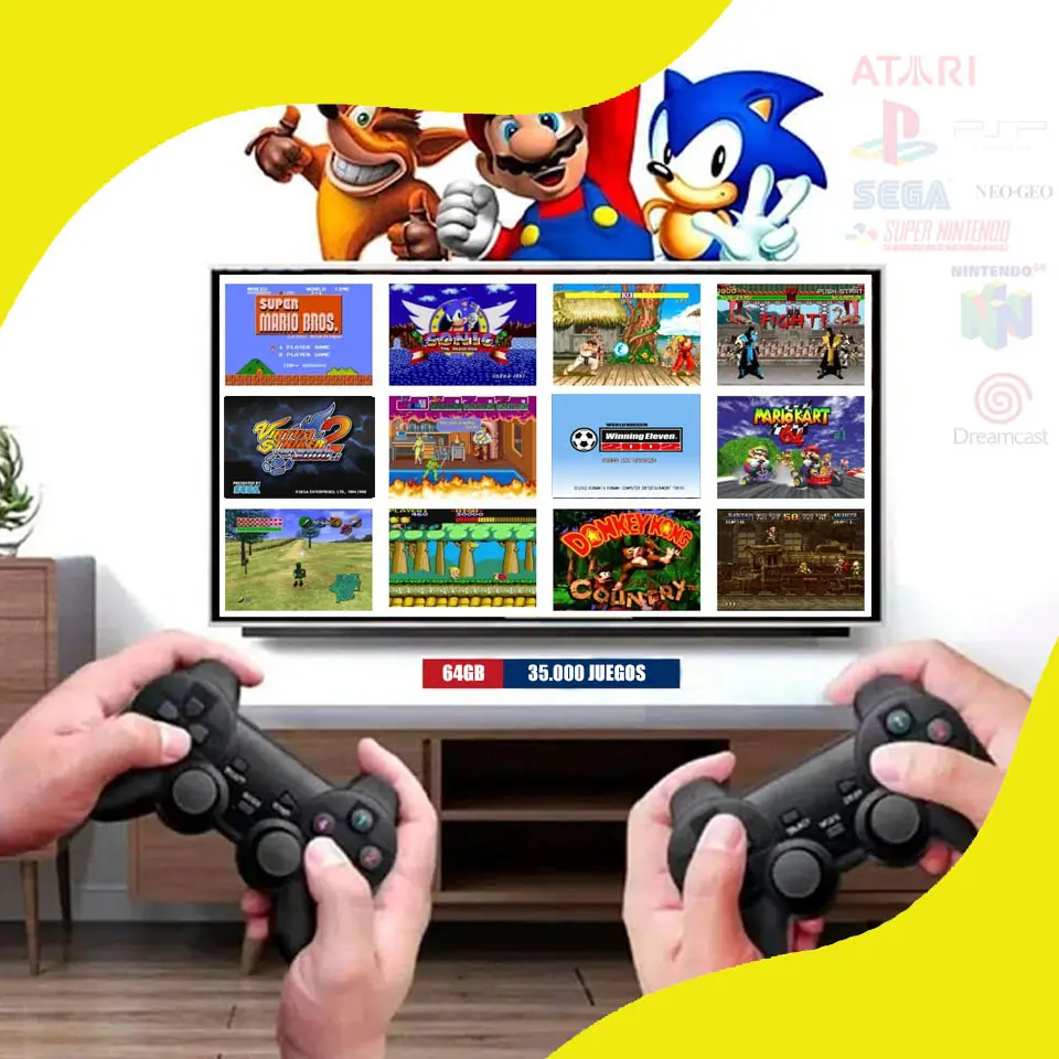 Consola Retro RBX Game Stick + 40.000 Juegos!