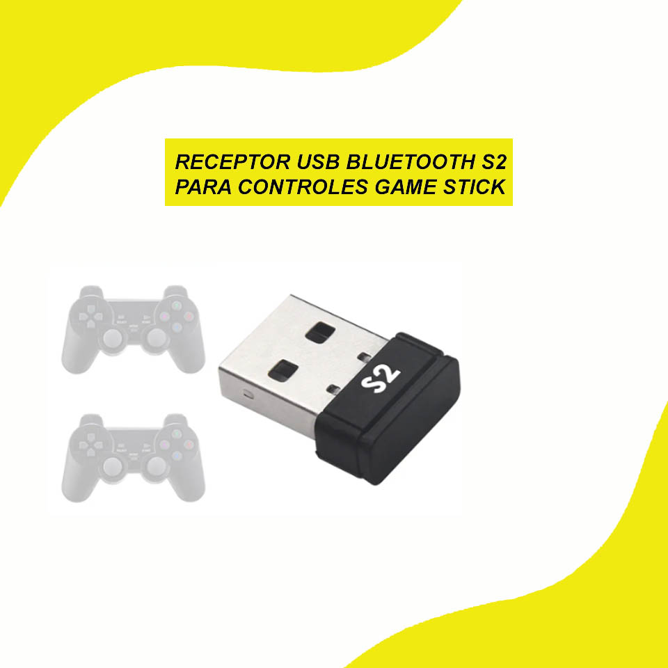 Receptor USB Bluetooth S2 para Game Stick
