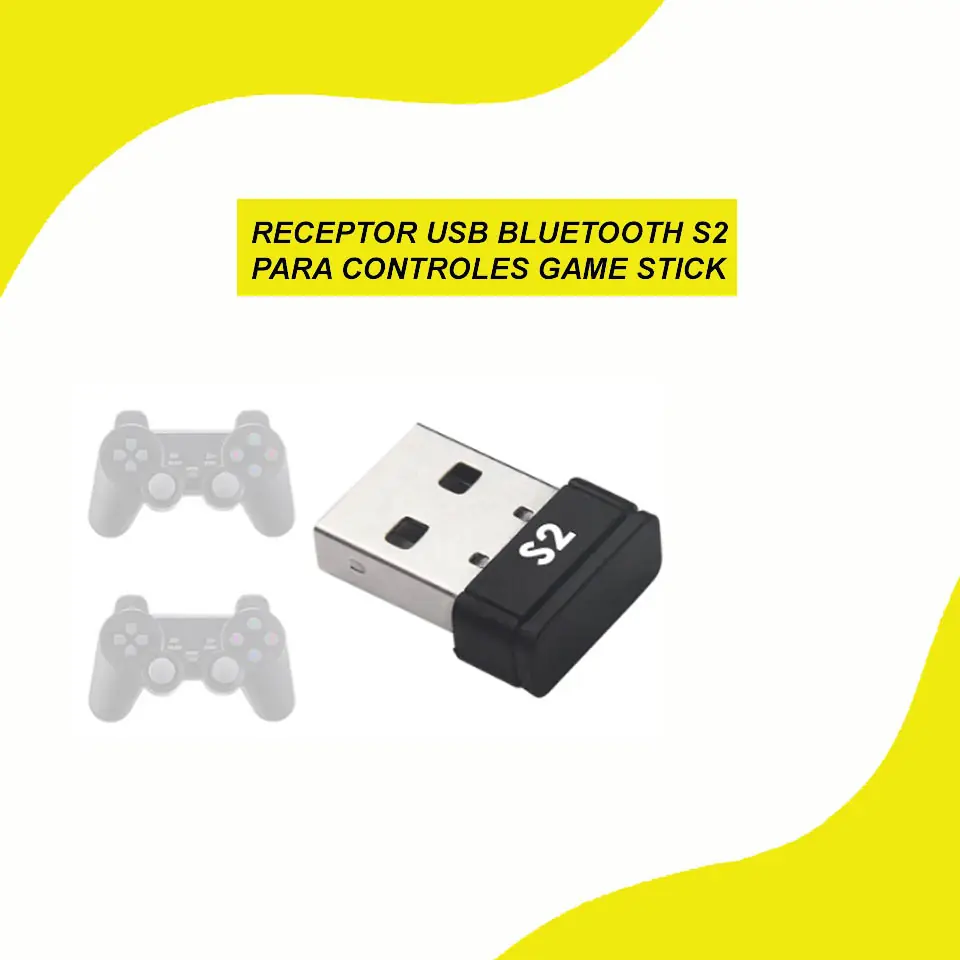 Receptor USB Bluetooth S2 para Game Stick