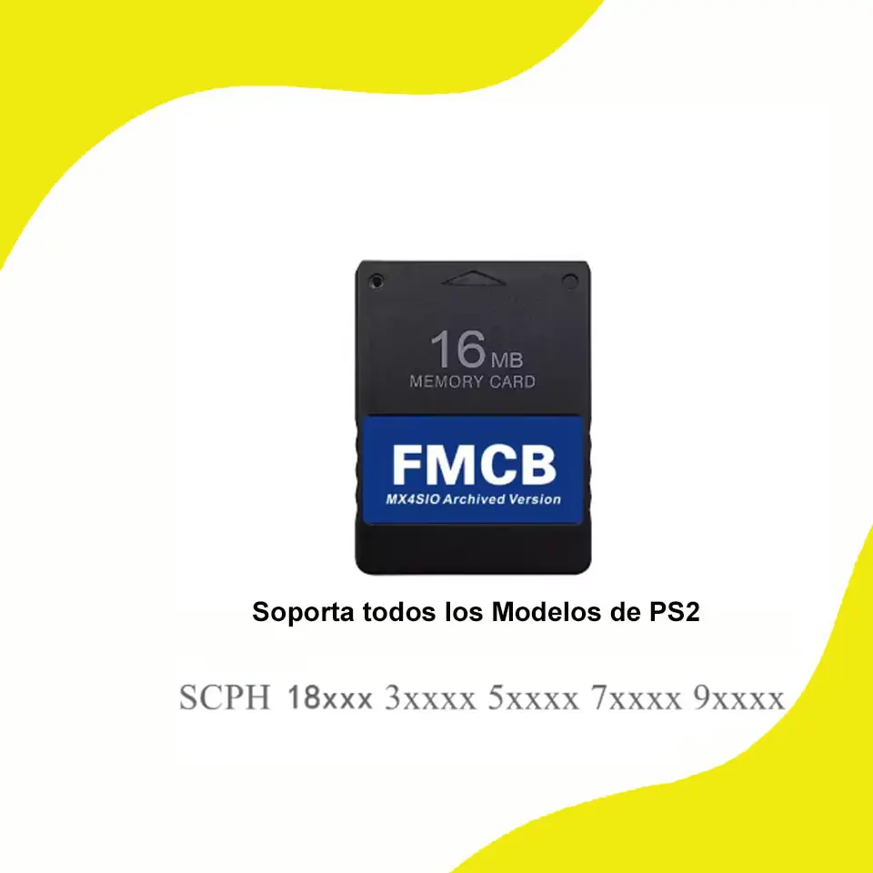 Memoria FMCB + OPL y Extras para Ps2