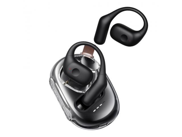 Auriculares Bluetooth OWS C/Enganche para Oreja BT5.3 Negro UG26 USAMS