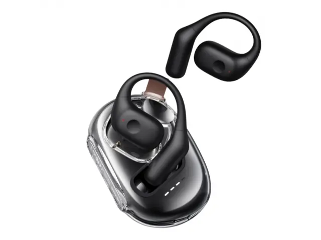 Auriculares Bluetooth OWS C/Enganche para Oreja BT5.3 Negro UG26 USAMS