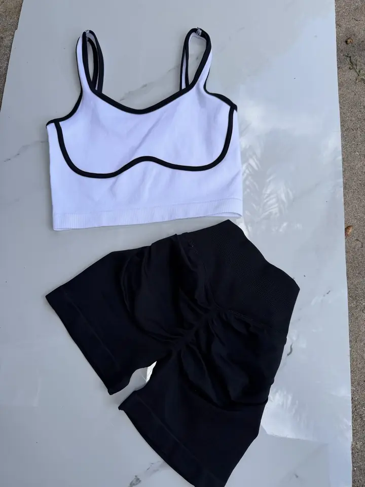 TOP BICOLOR (SOLO TOP) TALLE S