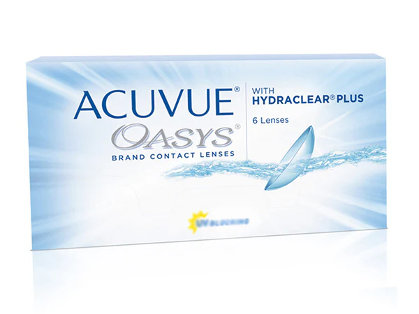 Lentes de contacto Acuvue oasys esferico