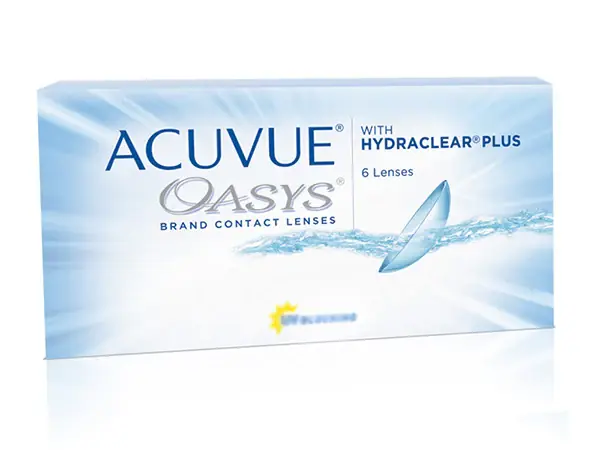 Lentes de contacto Acuvue oasys esferico