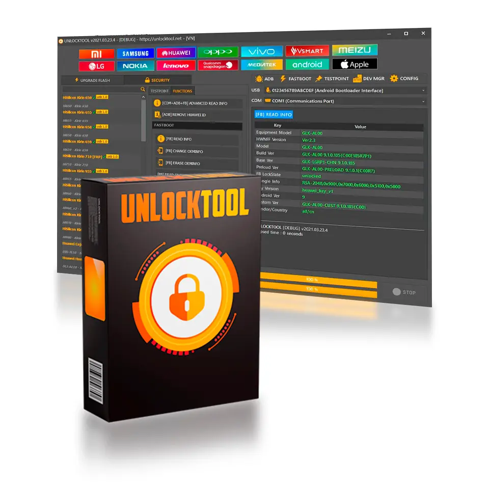 Unlock Tool - Alquiler por 6 Horas