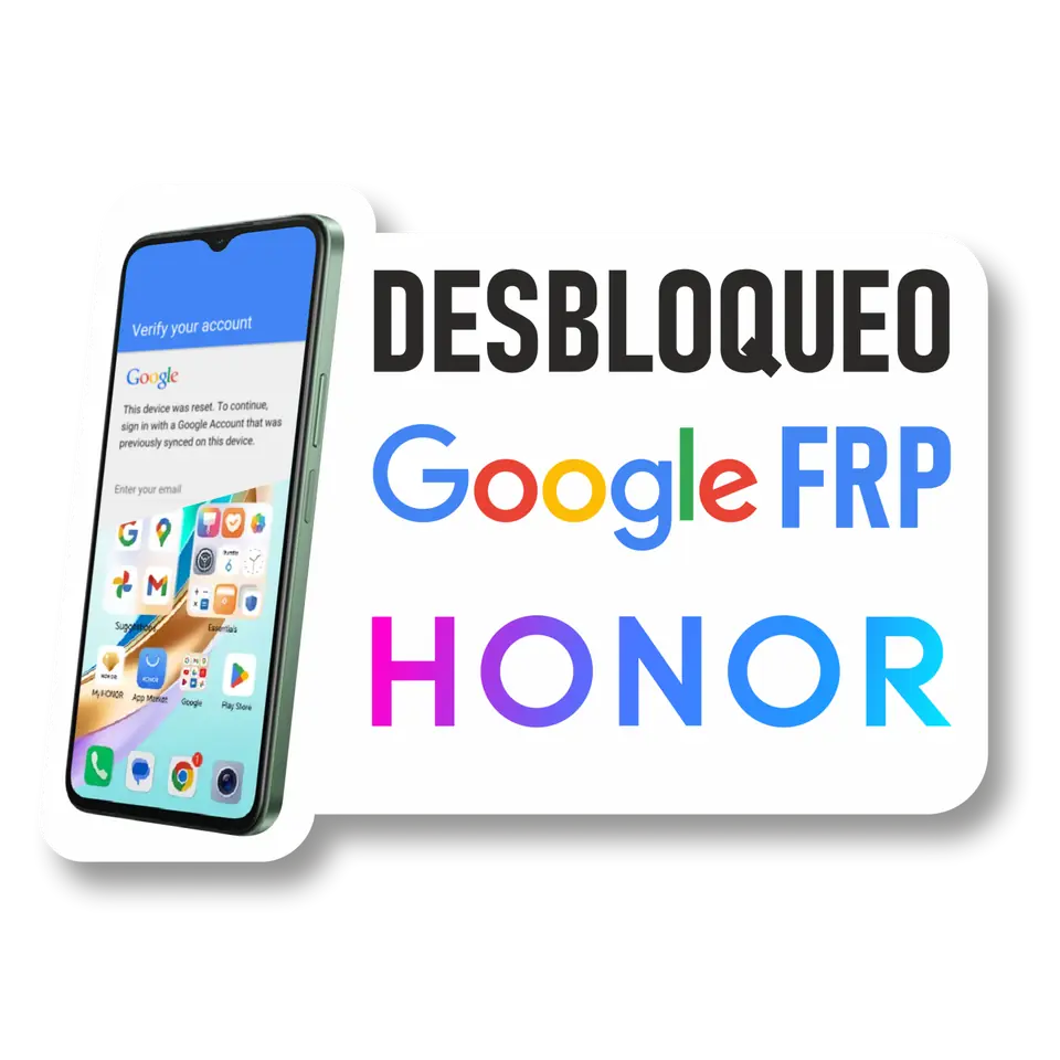 Desbloqueo Cuenta FRP para Honor